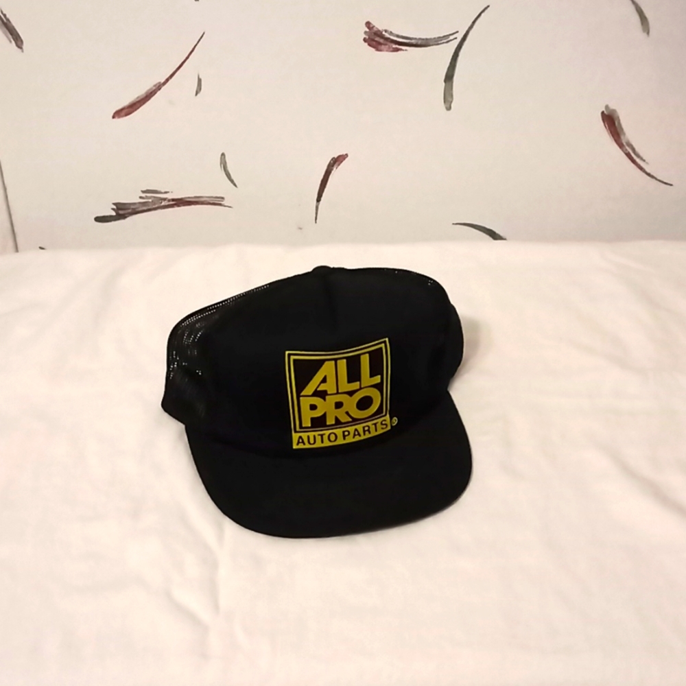 PRICE DROP!!!!Old-school snapback trucker All Pro auto parts hat